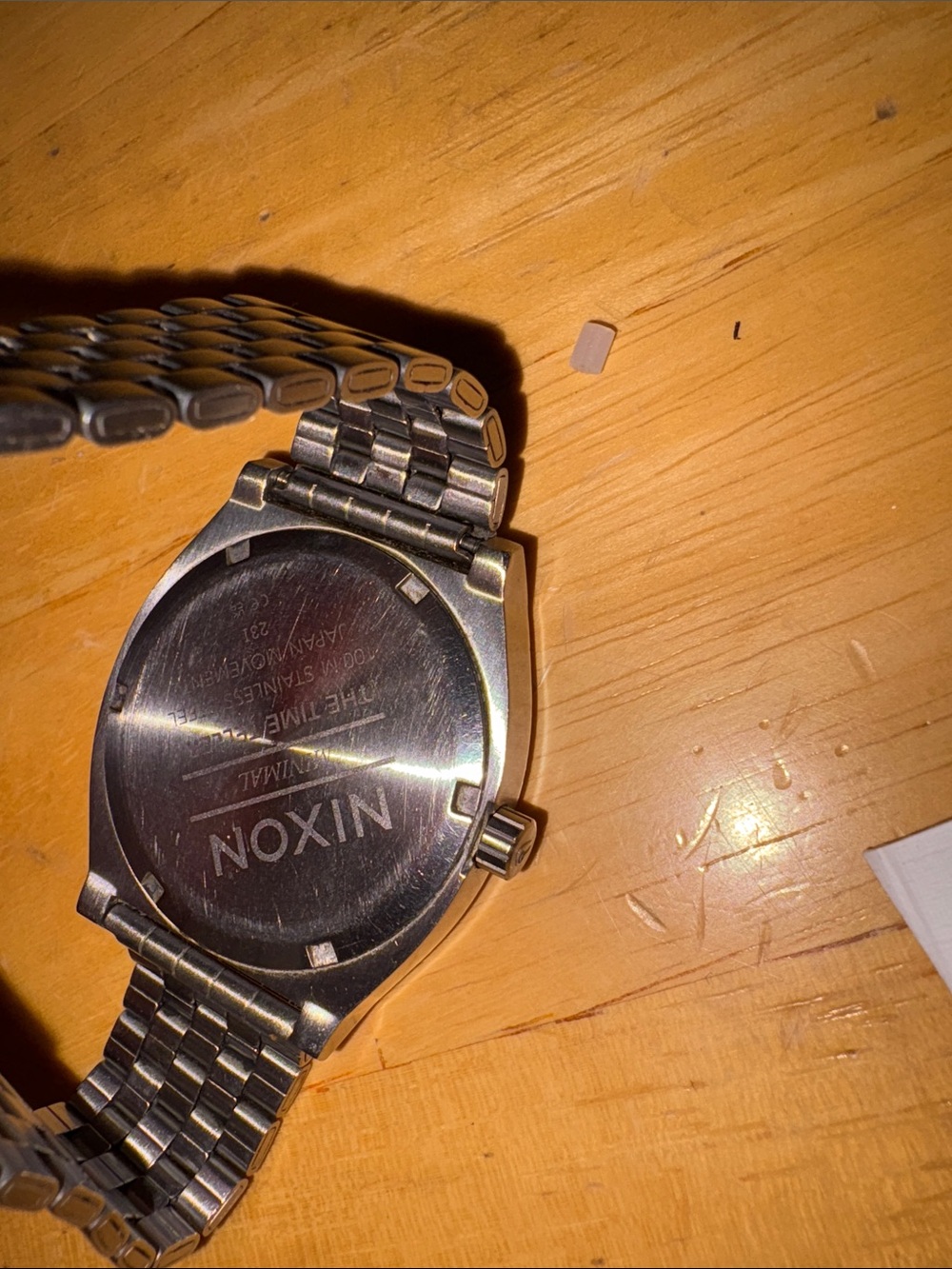 Nixon Stainless Steel Watch with Turquoise Dial - Picture 4 of 6